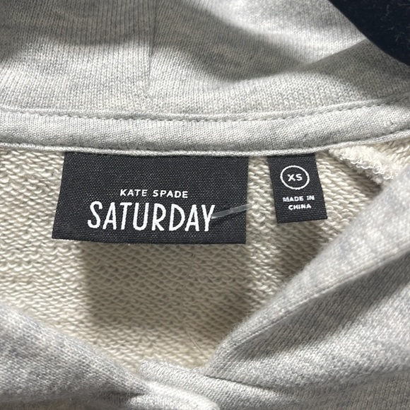 Kate Spade Saturday Cropped Hoodie - Picture 2 of 4